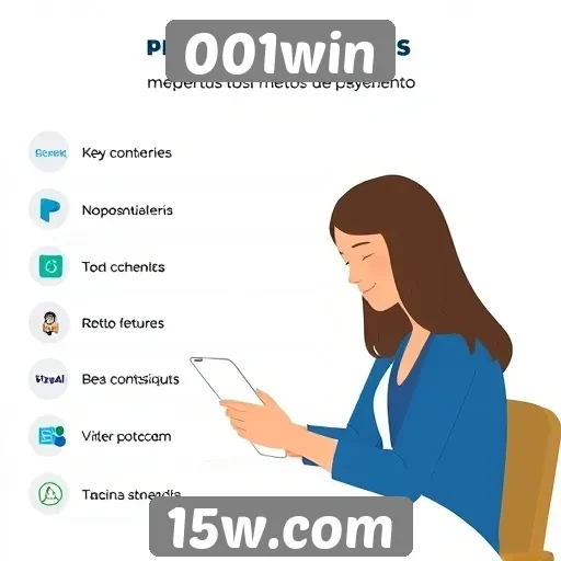 Métodos de pagamento disponíveis no 001win