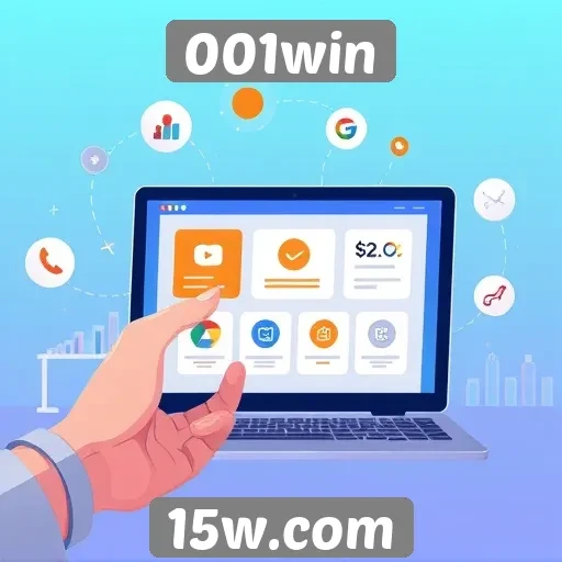 Experiência do usuário no site 001win